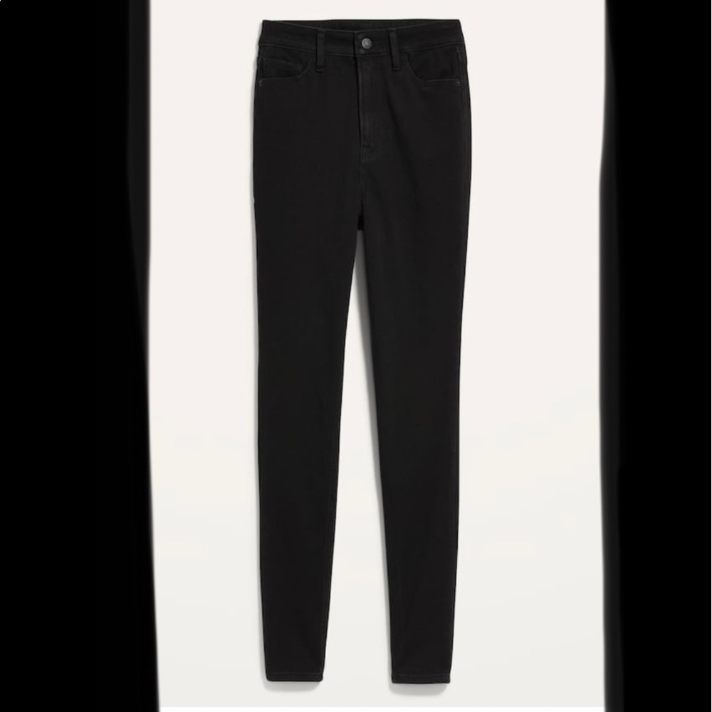 Old Navy Black Rockstar Skinny